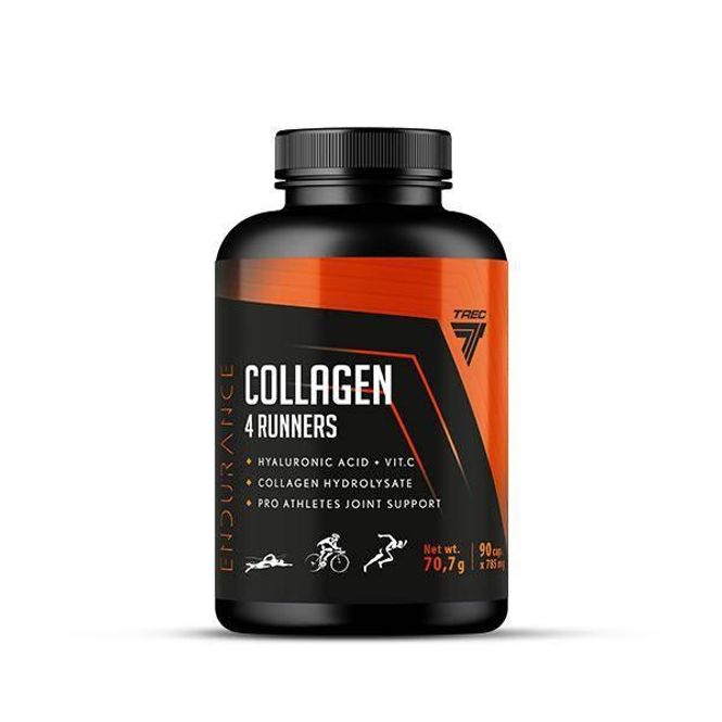 Hovedbilde Trec Collagen 4 Runners, 90 kapsler kollagen