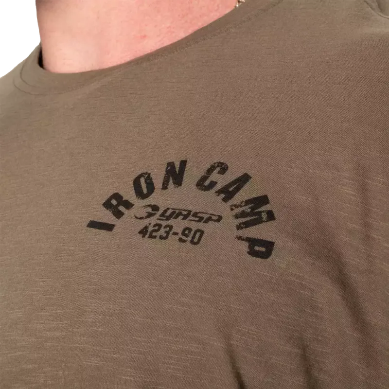 Gasp Slub Iron Tee, grønn t-skjorte