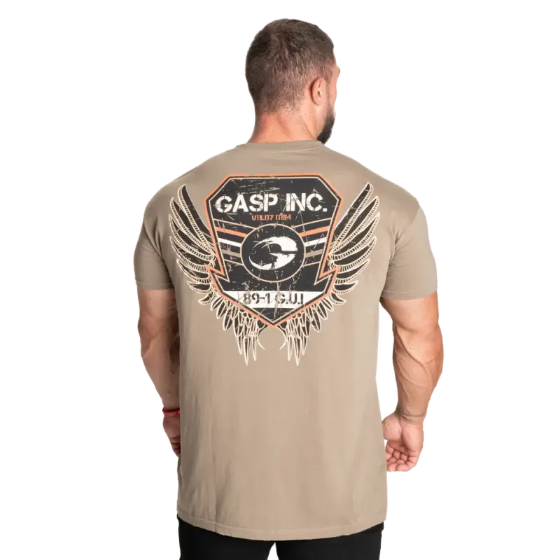 Gasp Utility Street Tee, grønn t-skjorte