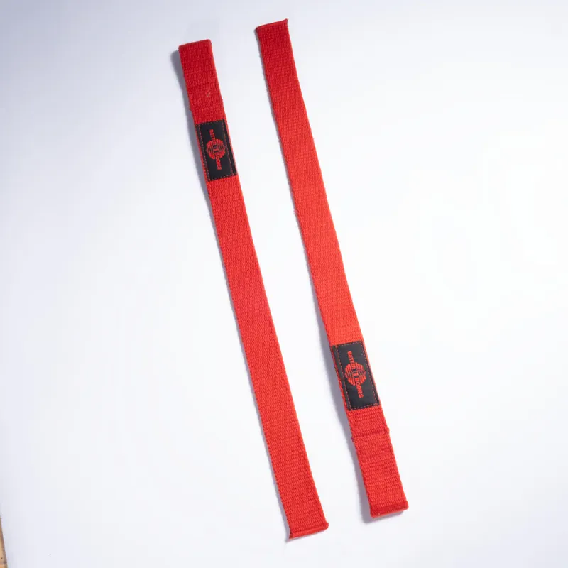 Better Bodies Lifting Straps, drareimer rød