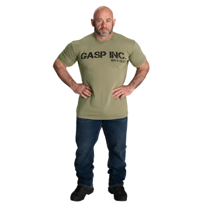 Gasp G.U.I Standard Tee, grønn t-skjorte