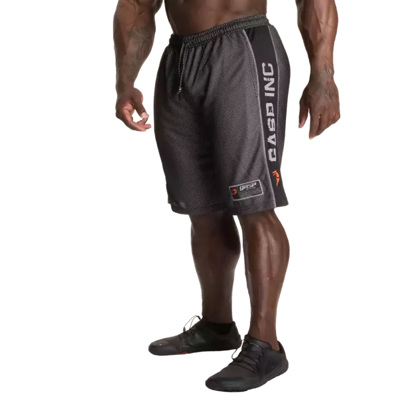 GASP No1 Mesh Shorts, svart