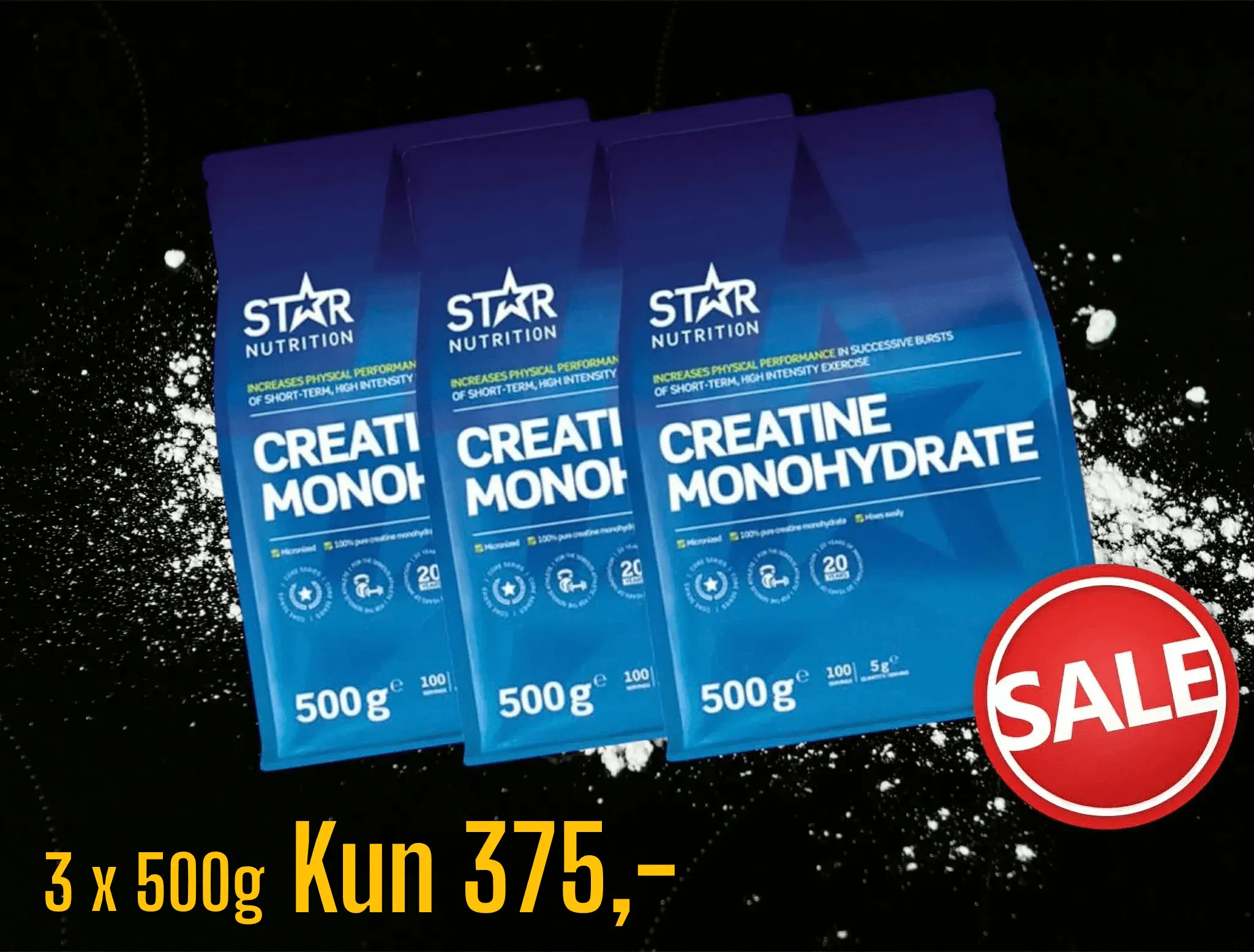 Kreating - spar mer med 3-pakninger