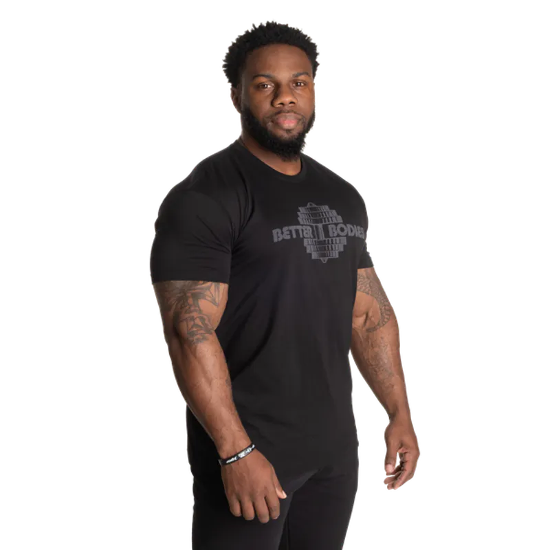 Better Bodies Destination Standard Tee, svart t-skjorte