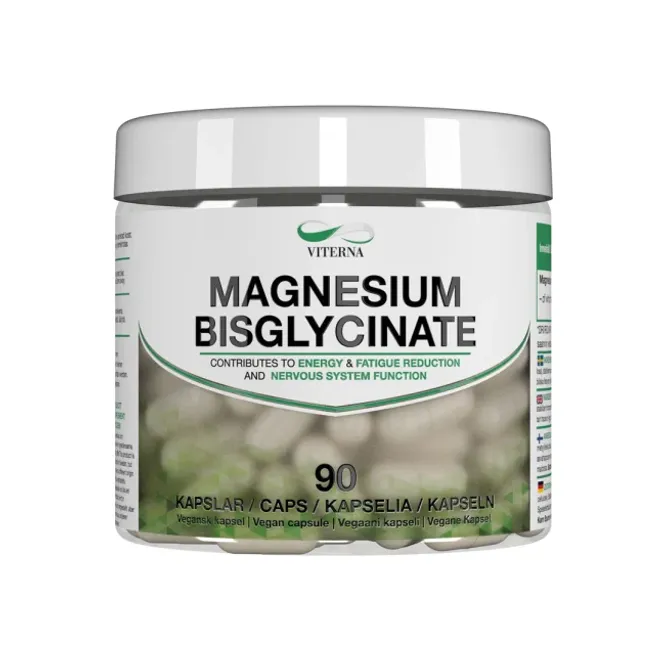 Hovedbilde 3 x Viterna Magnesium bisglycinate, 90 caps
