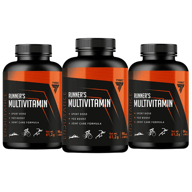 Hovedbilde 3 x Trec Runner's Multivitamin, 90 kapsler