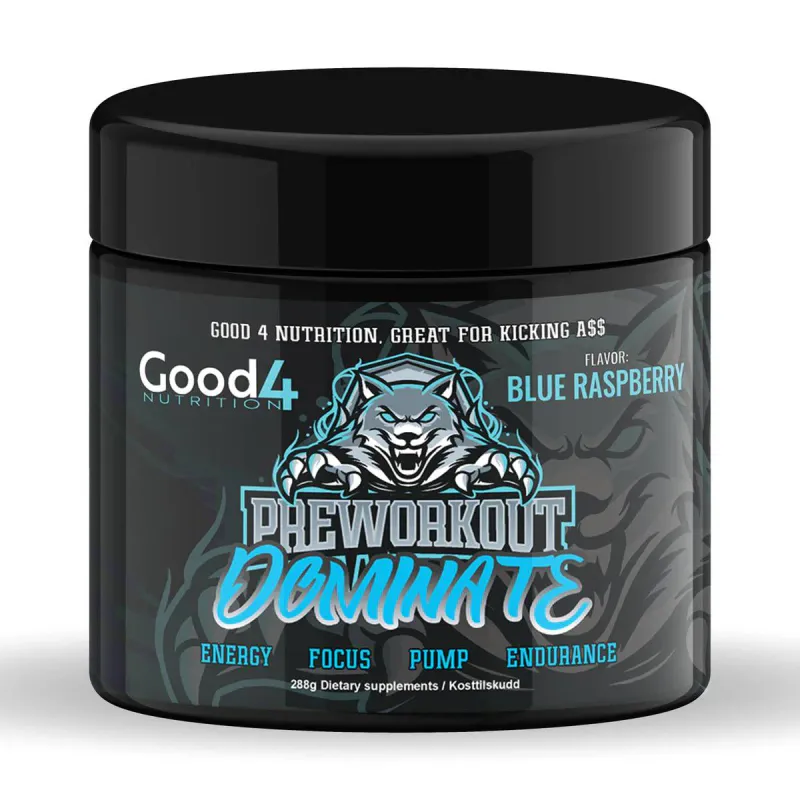 Dominate Pre Workout 288g, PWO