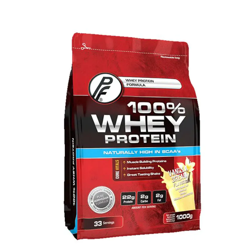 Proteinfabrikken 100% Whey Protein 1 kg, proteinpulver