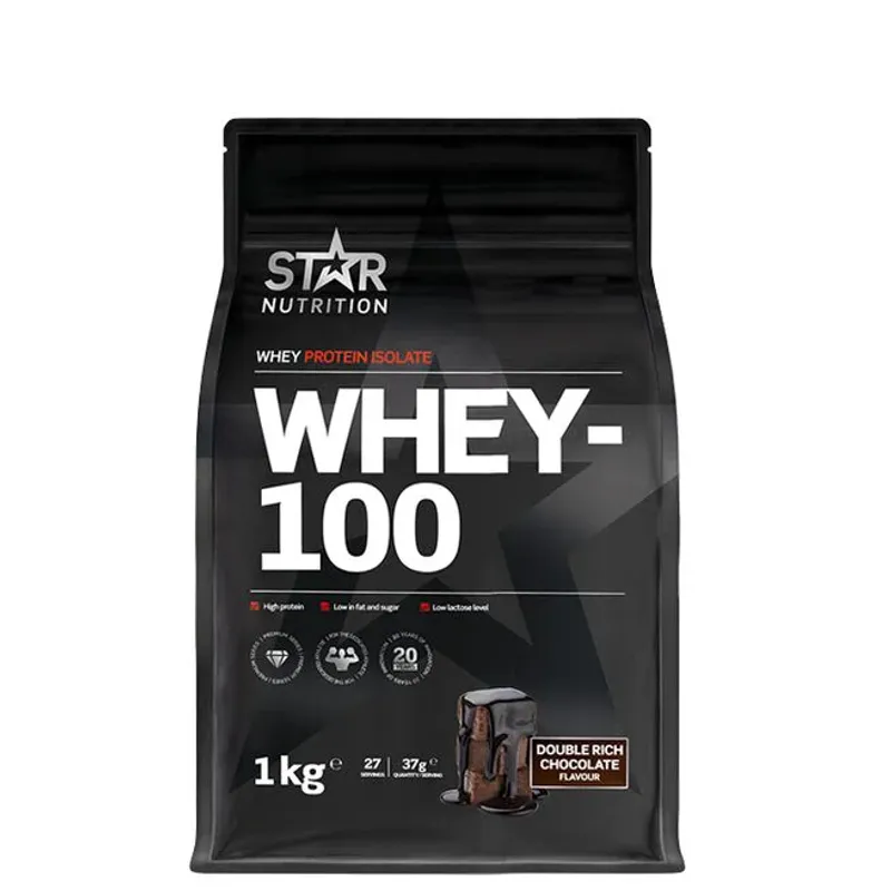 Star Nutrition Whey-100, 1 kg proteinpulver