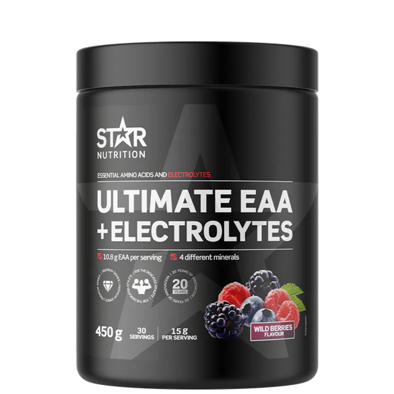 Star Ultimate EAA + Electrolytes 450 gram, aminosyrer og elektrolytter
