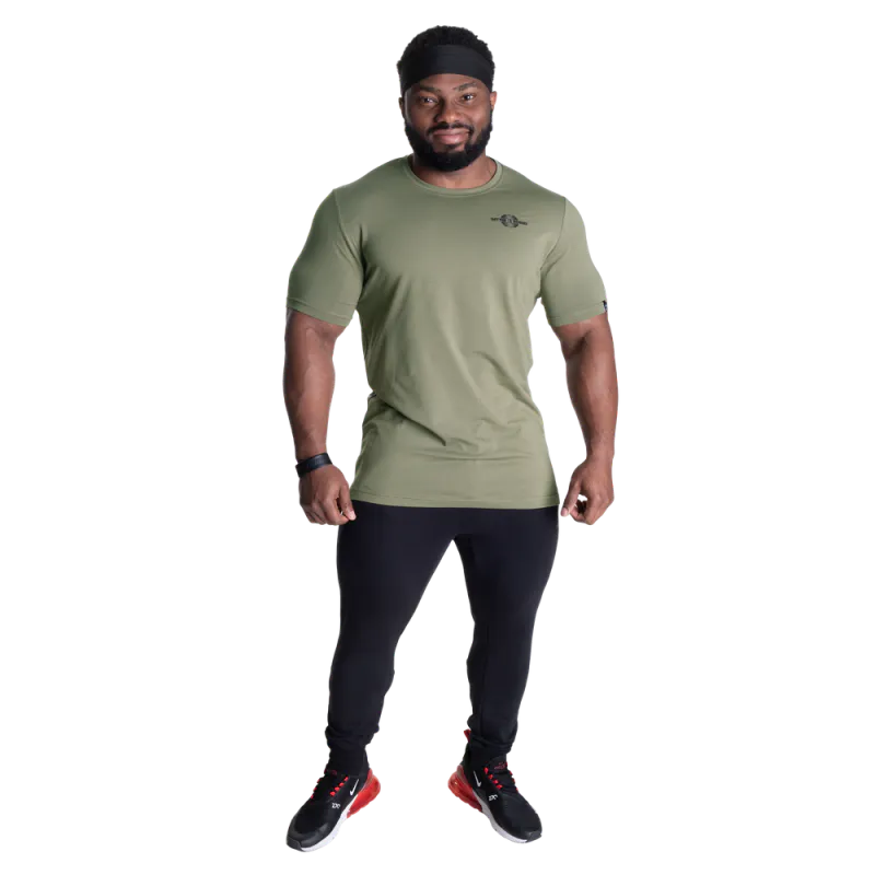 Better Bodies Essential Tapered Tee, grønn t-skjorte