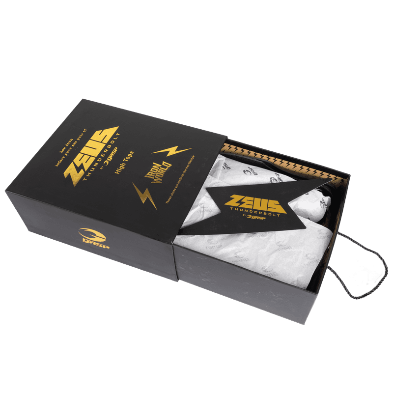 Gasp Zeus Thunderbolt, svart treningssko