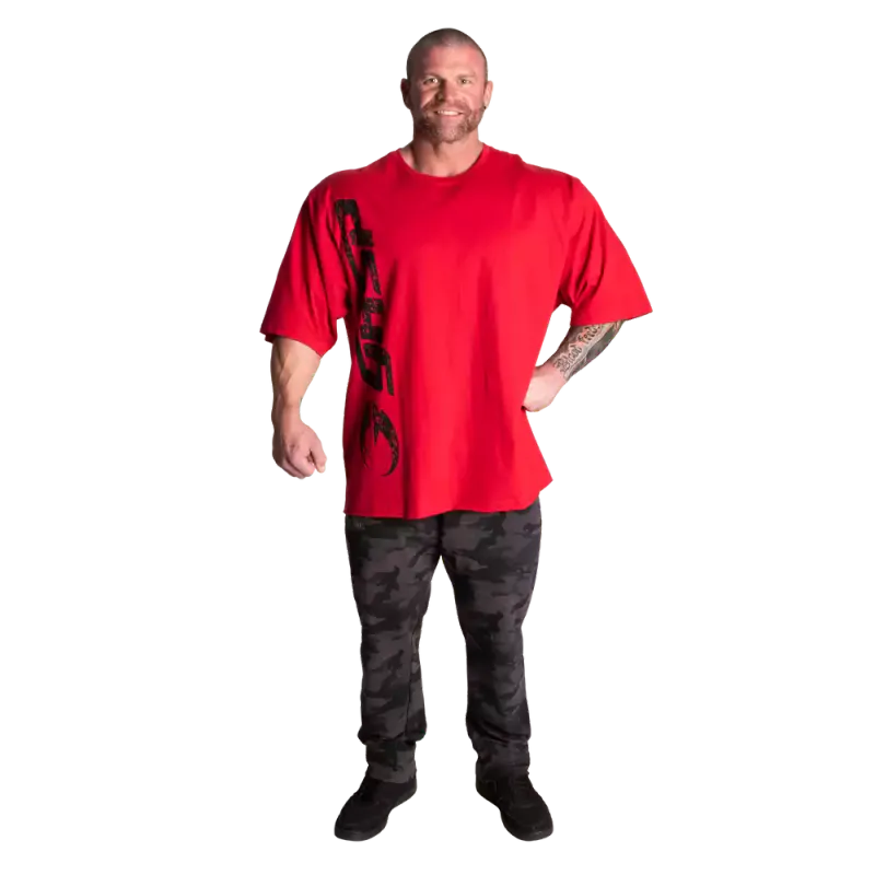 Gasp Iron Tee, rød t-skjorte